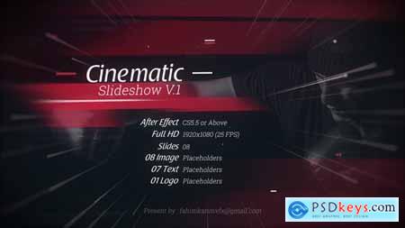 Videohive Cinematic Slideshow V.1 Free