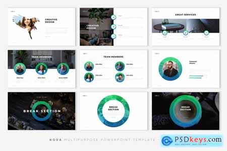 NOVA - Creative PowerPoint Template