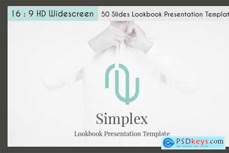 Simplex - Lookbook PPTX Template
