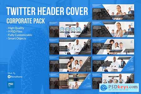 Corporate Twitter Headers Cover vol.1