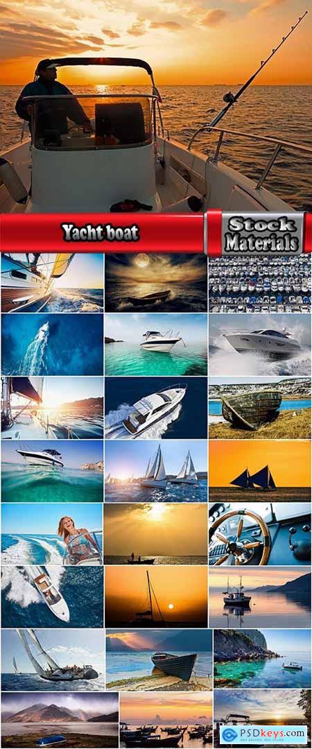 Yacht boat powerboat sailing boat sea ocean vacation tourism Trips 25 HQ Jpeg