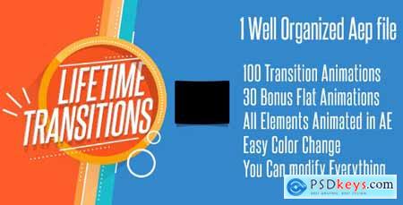 Videohive Lifetime Transitions Pack Free