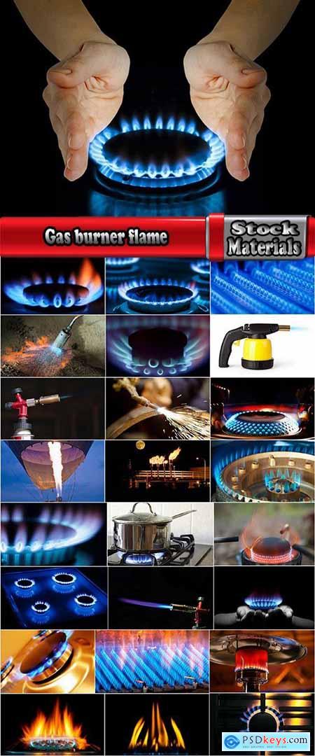 Gas burner flame cooking zone stove fire background is 25 HQ Jpeg