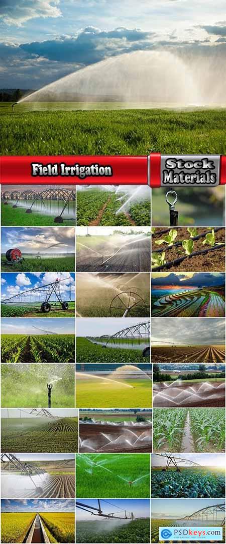 Field Irrigation System watering plants drainage system 25 HQ Jpeg