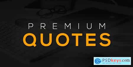 Videohive 15 Premium Quotes Free