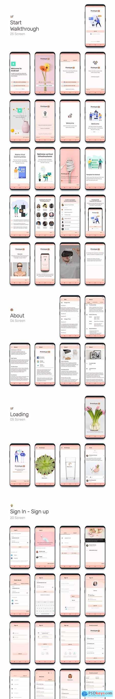 Prototype 86 - Template For Android