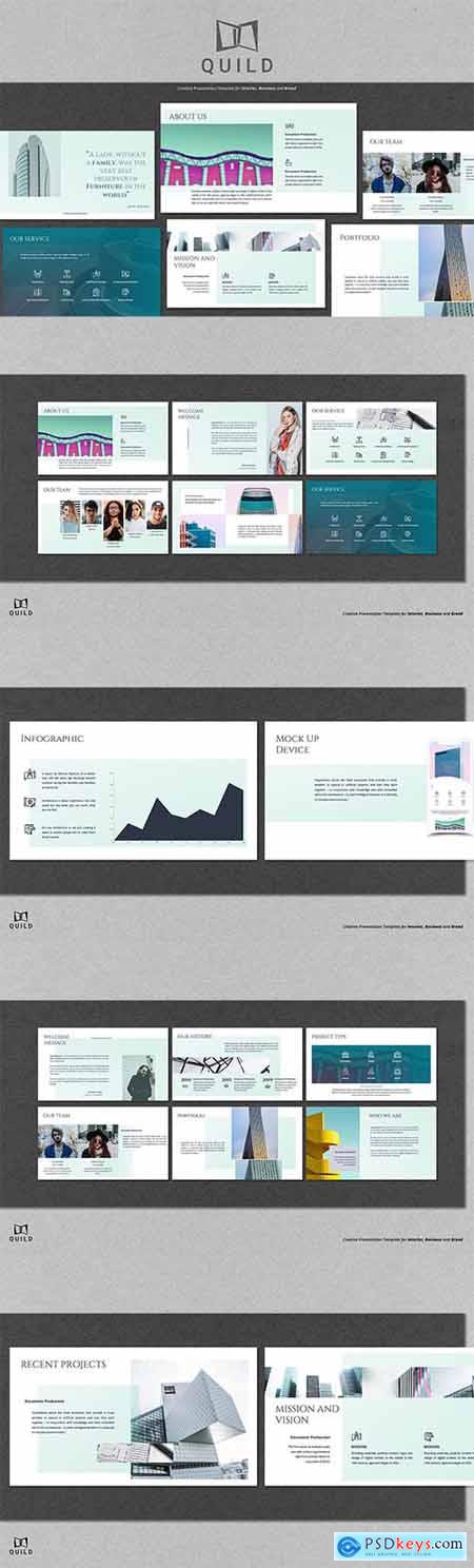 Quild PowerPoint Template