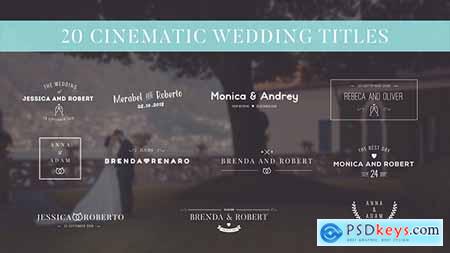 Videohive Wedding Titles Free