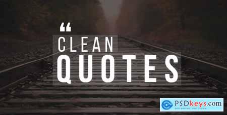 Videohive 30 Clean Quotes Pack! Free