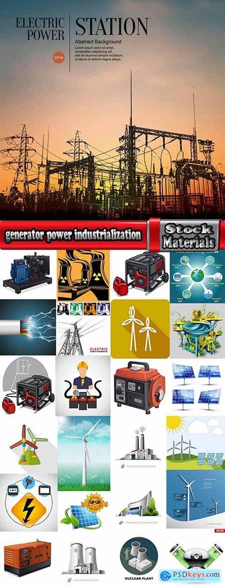 generator power industrialization 25 EPS