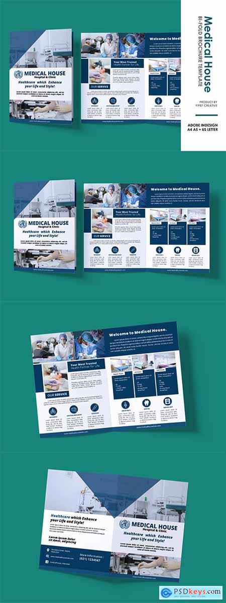 Medical Clinic Bifold Brochure