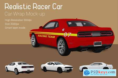 Nascar Racer Car Mock-Up