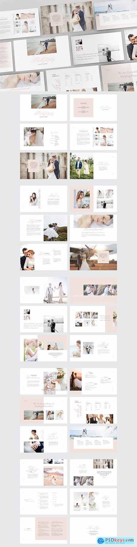 WEDDING PHOTOGRAPHY - Powerpoint Template V99