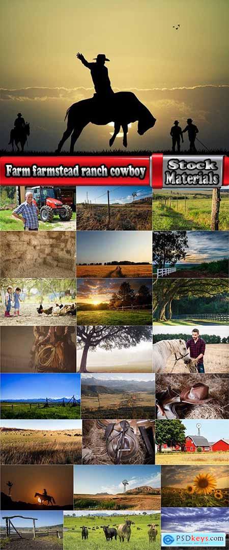 Farm farmstead ranch cowboy shepherd cattle cow horse 25 HQ Jpeg