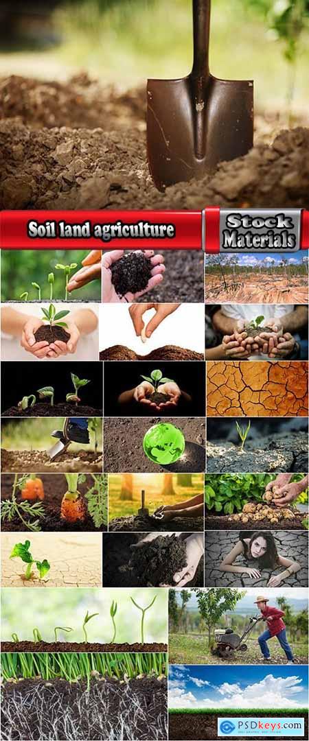 Soil land agriculture plant sprout shoot 25 HQ Jpeg