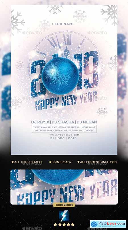 Graphicriver New Year Party Flyer