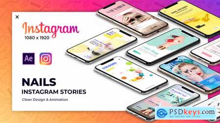 Videohive Nails Instagram Stories Free