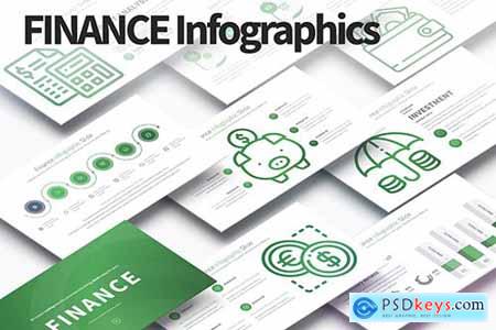 Finance - PowerPoint Infographics Slides