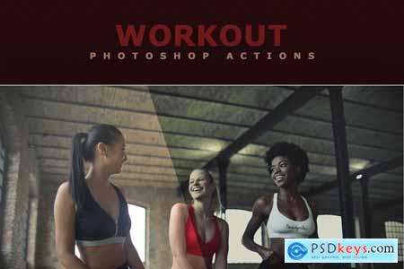 Workout Photoshop Actions