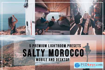 Creativemarket 5 Salty Morocco Lightroom Presets