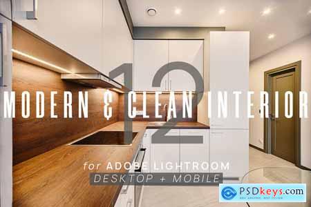 Creativemarket 12 Modern Interior Presets + Mobile