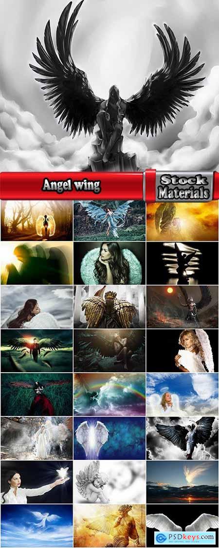 Angel wing wings mythical hero woman desktop wallpaper 25 HQ Jpeg