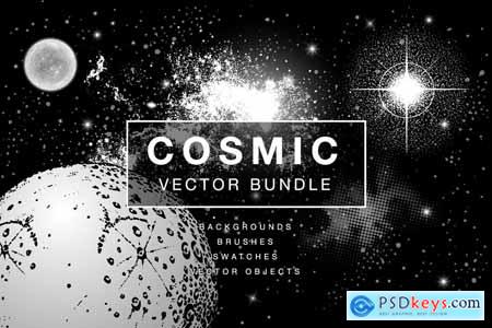 Creativemarket Cosmic Vector Bundle