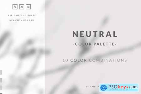 Creativemarket Neutral Color Palette collection