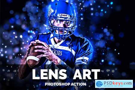 Lens Art Photoshop Action
