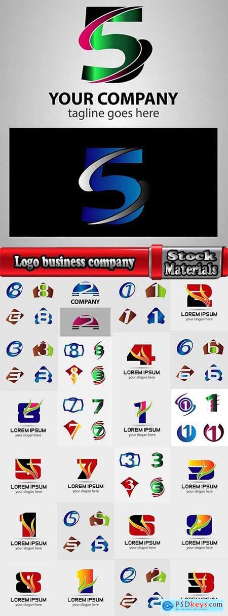 Logo business company card flyer banner postcard 25 EPS