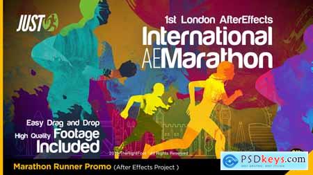 Videohive Marathon Runner Promo Free