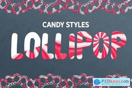 Creativemarket CANDY & CONFETTI Styles Photoshop