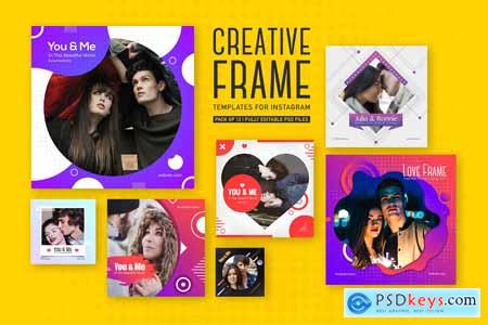 Creativemarket Creative Frame Templates - Instagram