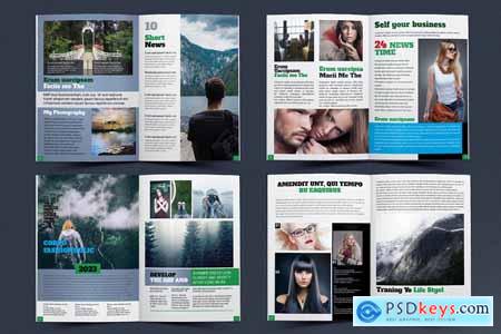 Creativemarket Magazine Template