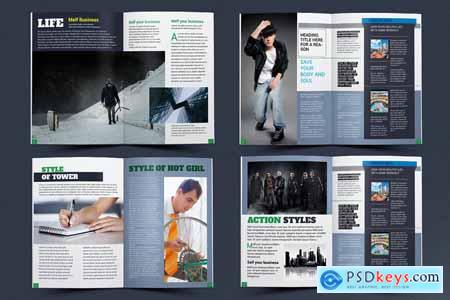 Creativemarket Magazine Template