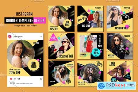Creativemarket Instagram Fashion Promo Pack V991