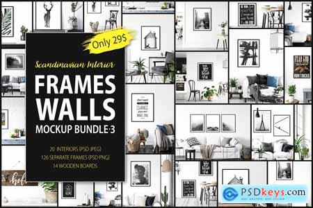 Creativemarket Frames & Walls Scandinavian Bundle-3