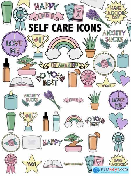 Self Care Icons