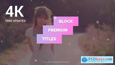 Videohive Block Premium Titles Free