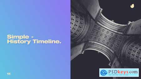 Videohive Simple History Timeline Free