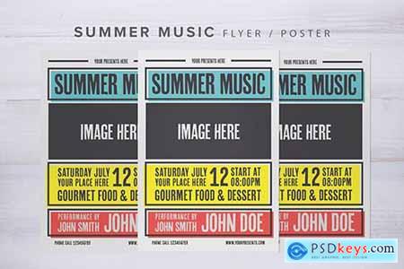 Summer Music Flyer