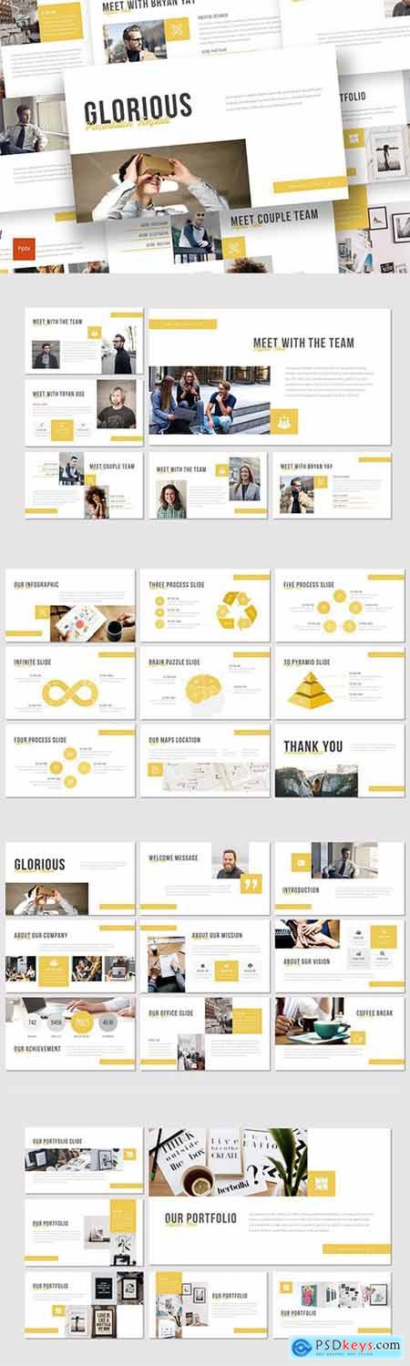 Glorious - Powerpoint Google Slides and Keynote Templates