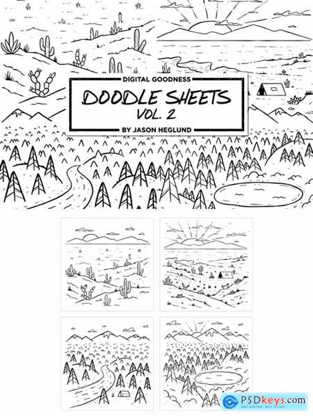 Doodle Sheets Vol. 2