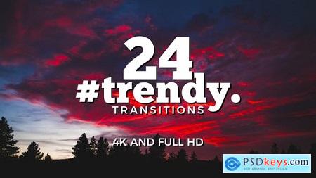Videohive Trendy Transitions Pack Free