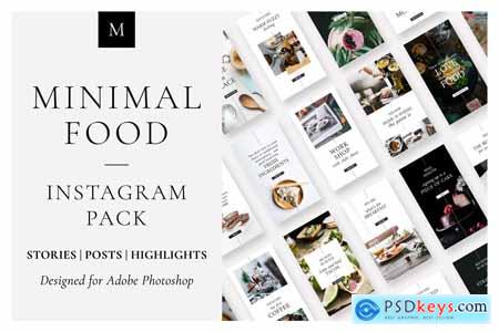 Minimal Food Instagram Pack