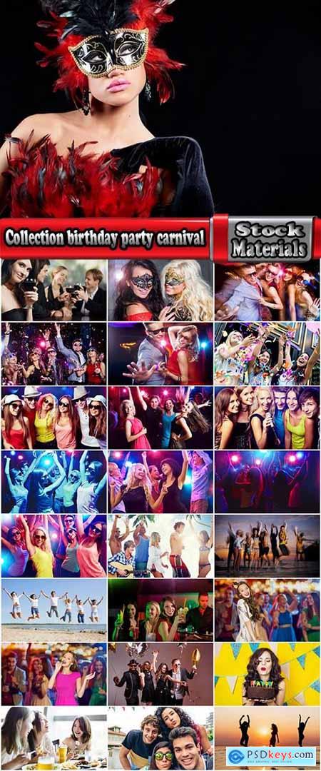 Collection birthday party carnival holiday holiday group of people 25 HQ Jpeg