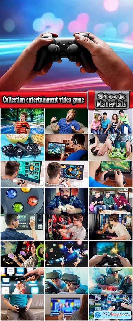 Collection entertainment video game remote control TV high-tech technology 25 HQ Jpeg