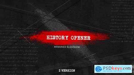 Videohive History Opener Free