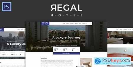 Regal - Hotel PSD Template