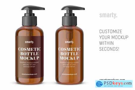 Download Creativemarket Amber Soap Bottle Mockup 3447216